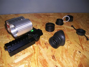 Vision nocturna. Chasis monocular GVN.