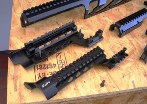 Rail NAR. Rail picatinny. STANAG. Rail MP5. SIG SAUER. G36. AK47.